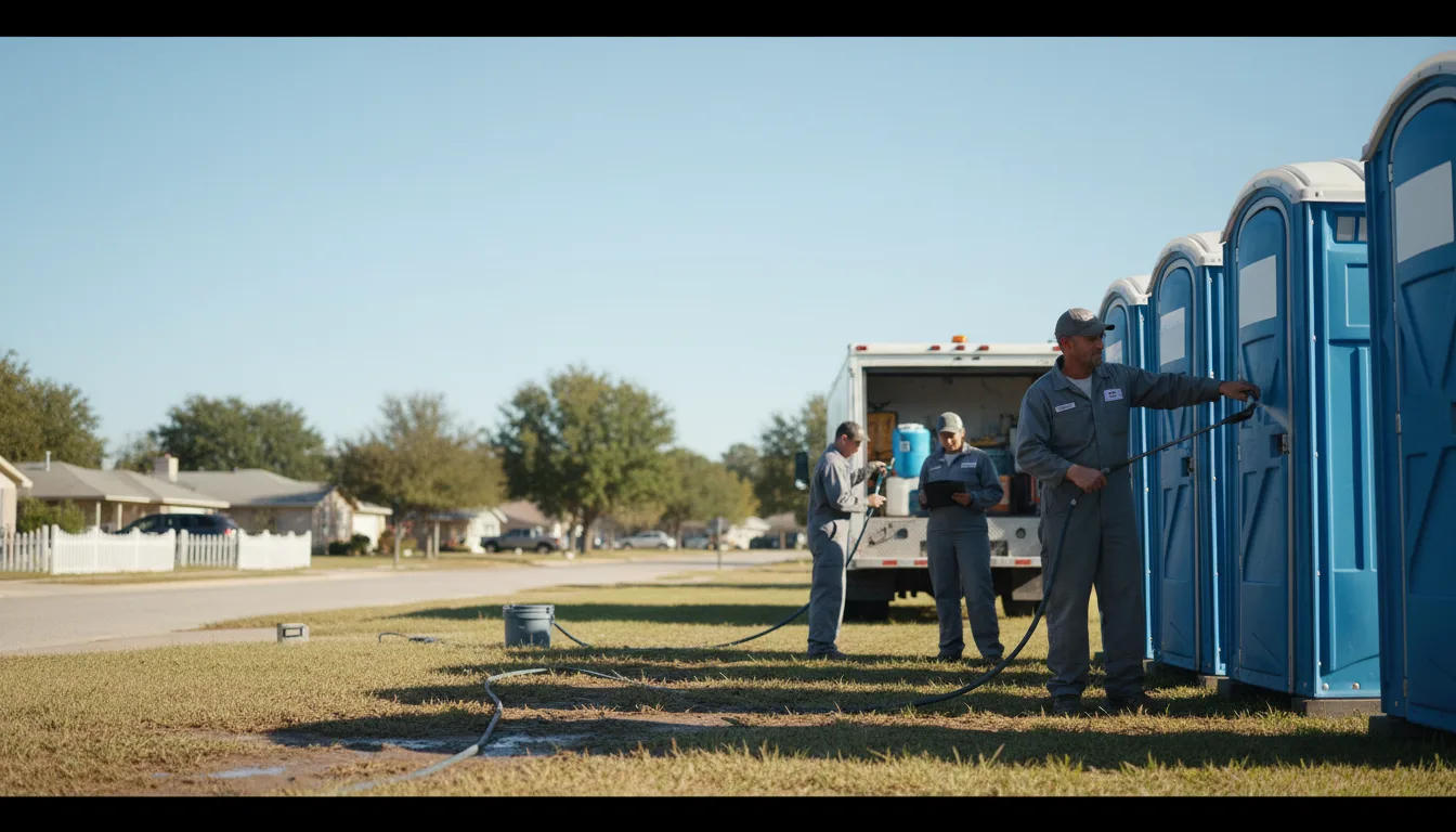 Long-Term Portable Toilet Rental in Kane, IL near me